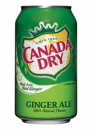 Canada Dry Ginger Ale 12oz. Can