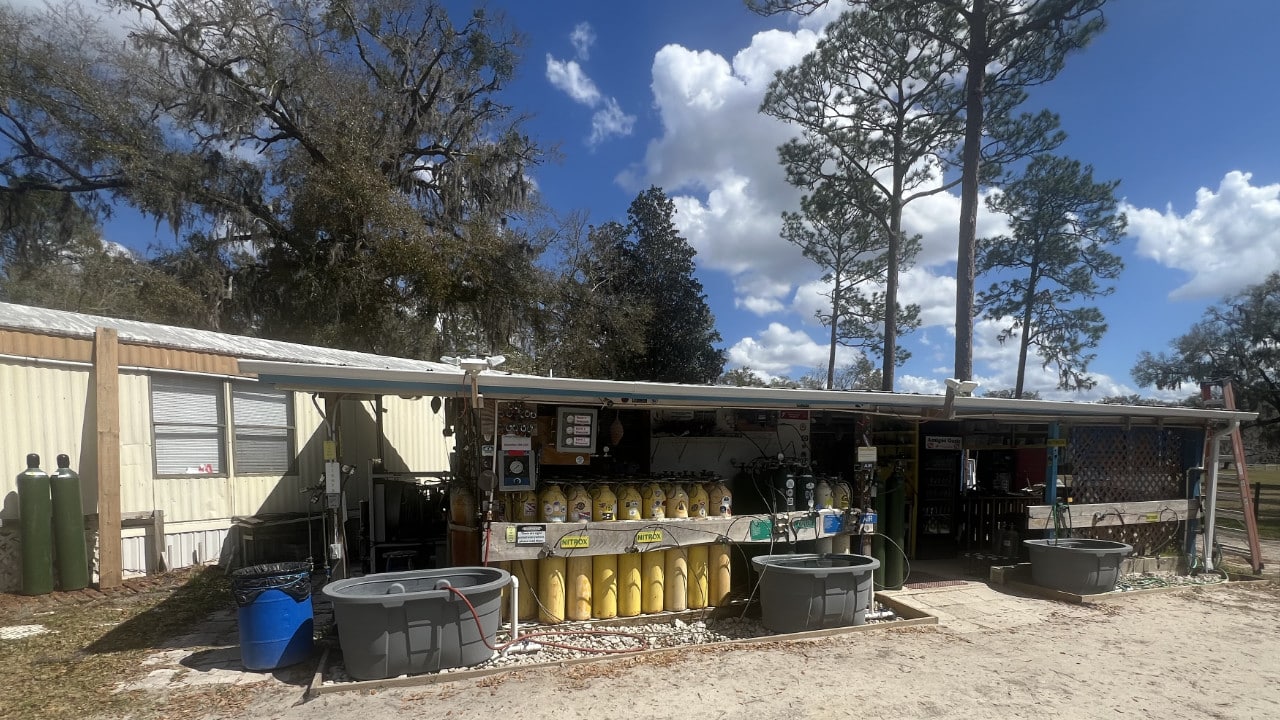 tank fill area